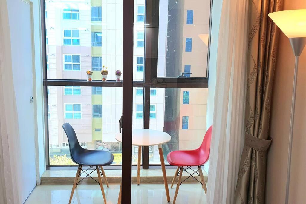 Haeundai Beach 1 Cho Apartment Busan Exterior photo